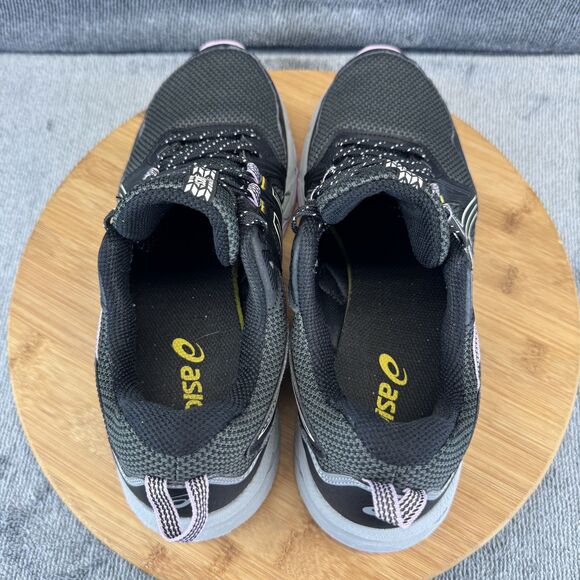 Asics Gel Venture 8 Shoes Womens Size 10 Black Running Trail Hiking Sneakers - Picture 5 of 9